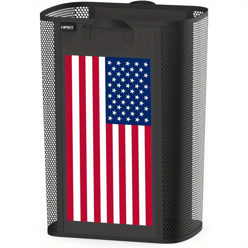 .4L Large Laundry Basket Collapsible Laundry Hamper with PEVA Waterproof Material Clothes Bag Storage Basket Bin for Laundry, Bedroom and Domitory
