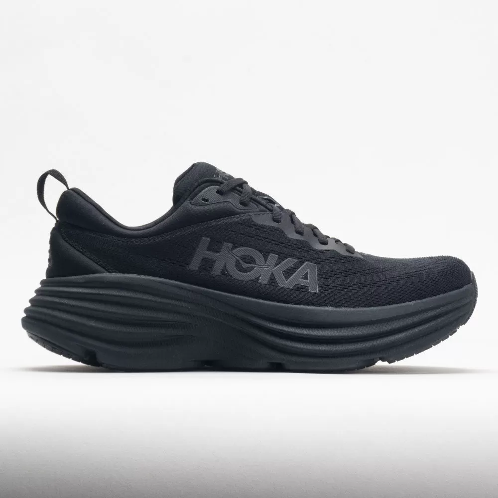 Hoka Women's Bondi 8 Shoes - Black / Black