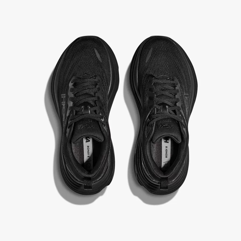 Hoka Women's Bondi 8 Shoes - Black / Black